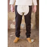 Burgschneider Wikinger-Kostüm Beinlinge Bernulf Wolle Braun S braun S | S