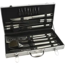 Leopold Vienna Grillbesteck-Set 18-tlg. Edelstahl
