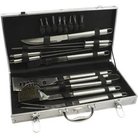 Leopold Vienna Grillbesteck-Set 18-tlg. Edelstahl