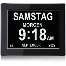 Ykall Digitaler Wecker schwarz