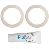 Piebert 2x Dichtung 21531 für Sage The Barista Express / Pro wie SP0020019 Ø65,73mm + 10ml Spezialfett