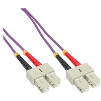 InLine LWL Duplex Kabel, OM4, 2x SC Stecker/2x SC