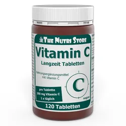 Vitamin C 300 mg Langzeit vegane Tabletten