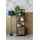 Light & Living Lampenschirm Velours Blau 40x30cm