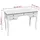 vidaXL Schreibtisch Kiefer weiß