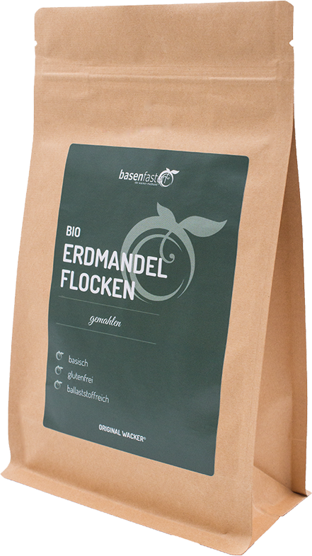 Bio Erdmandelflocken (gemahlen) 500g Rohkost | von Sabine Wacker 