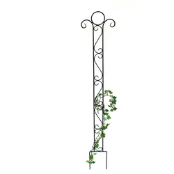 DanDiBo Rankhilfe Classic Rankgitter aus Metall 135cm Kletterhilfe Bodenstecker Stecker