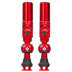 Muc Off Tubeless Valves Big Bore Hybrid 30 - rot