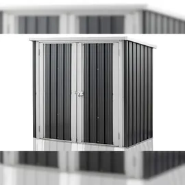 Aileenstore Geräteschrank 1,41 x 0,76 m Grau