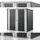 Aileenstore Geräteschrank 1,41 x 0,76 m Grau