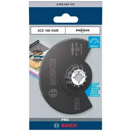 Bosch PRO ACZ 100 SWB Blatt für Multifunktionswerkzeuge 100 mm, - 2608669123