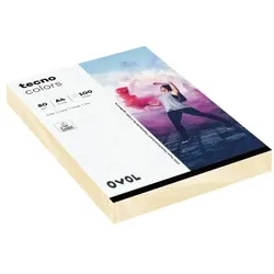 Inapa tecno Farbige Papiere »Rainbow / tecno Colors« braun