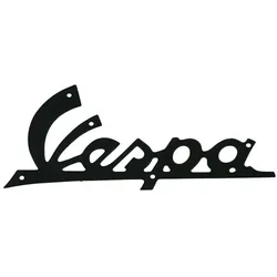 Emblem Vespa schwarz