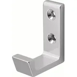 Hermeta Mantelhaken einfach Aluminium Silber 0139