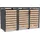 Westmann Mülltonnenbox Lacina 80 x 200 x 116 cm anthrazit