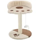 vidaXL Katzen-Kratzbaum Sisal 40 cm Beige und Braun