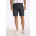Shorts LINDBERGH Herren Gr XL N-Gr navy Web Obermaterial 55 Baumwolle 45 Leinen unifarben regular fit kniefrei Hosen Shorts