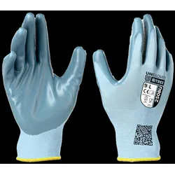 Unigloves Arbeitshandschuhe | 10 Paar Nitrex 250BU | Gr. 11 | Schutzhandschuhe