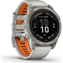 Garmin fenix 7X Pro Sapphire Solar nebelgrau/titanium