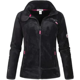 Geographical Norway Damen Fleece Jacke UPALINE SHWARZ XL - XL