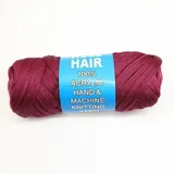 Brazilian Wool Hair Braids (70g, Wein)