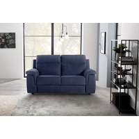 Nicoletti Home 2-Sitzer »Alan«, Breite 175 cm, wahlweise mit Relaxfunktion blau