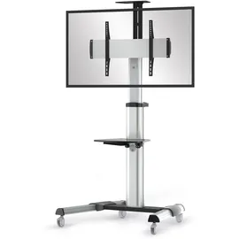conecto LM-FS02G TV-Ständer silbergrau/schwarz