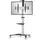 conecto LM-FS02G TV-Ständer silbergrau/schwarz
