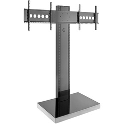 Hagor Info-Tower Dual XL - mobiles Standsystem - 55-65 Zoll - max. 2x 40 kg - VE...