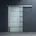 mai mai rechts 102 5 x 215 cm transparent