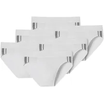 SCHIESSER Rio Slip Weiß L 6er Pack