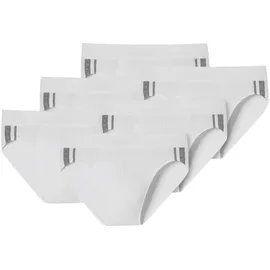 SCHIESSER Rio Slip Weiß L 6er Pack