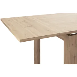 Mäusbacher Monzi Esstisch mit Auszug auf Rollen Holzwerkstoff