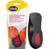 SCHOLL In-Balance 3/4 Einlegesohlen für Damen - Herren - Schuheinlagen zur Linderung von Knie bis Ferse Sohlen 1 Paar nicht klebende Einlagen bei Schmerzen