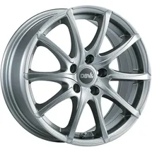 DBV Tropez 6,5 x 16 5 x 108 ET44 MB74,1 Silber