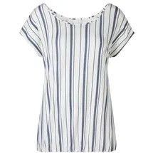 Beachtime Kurzarmshirt Blau/Mehrfarbig 32/34