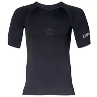 Uvex Kurzarmshirt 7484/schwarz 8830315