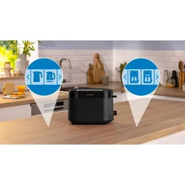 Bosch TAT2M123 Toaster Kompakt MyMoment schwarz