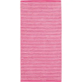 CAWÖ Campus Ringel 955 Gästehandtuch 30 x 50 cm pink