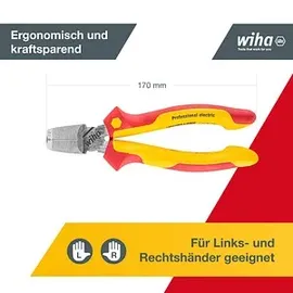Wiha Installationszange TriCut electric 38853 Seitenschneider 170mm