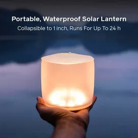 Biolite Luci Original Solarlaterne Kunststoff IP67 65 lm weiß