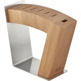 Rösle Messerblock MoveX ULME - braun - LBH 30x18x13.50 cm