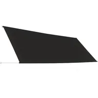 vidaXL Einziehbare Markise 400 x 150 cm anthrazit