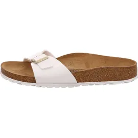 Birkenstock Madrid Birko-Flor Lack schmal patent white 41