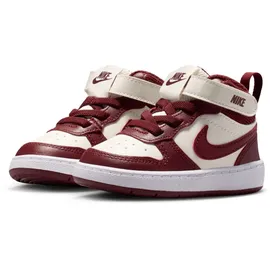 Nike Court Borough Mid 2 Kinder Soft Pearl/Dark Team Red 25