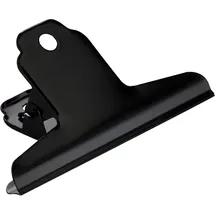 Alco Briefklemmer Metall 100 mm Schwarz 10 St.