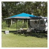 vidaXL Pavillon-Zelt Blau 395 x 395 x 251 cm Stoff