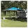 vidaXL Pavillon-Zelt Blau 395 x 395 x 251 cm Stoff