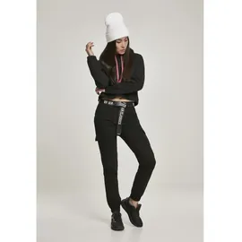 URBAN CLASSICS Drawtring Contract Sweatshirt Black S
