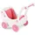 Bayer Chic 2000 Holz-Puppenwagen Fiori rosa
